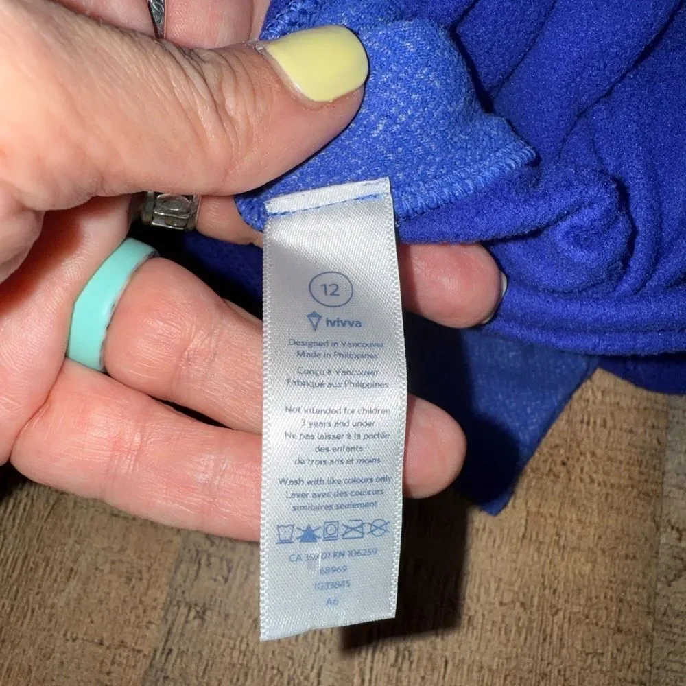 Ivivva get glowing zip pullover Lululemon kids